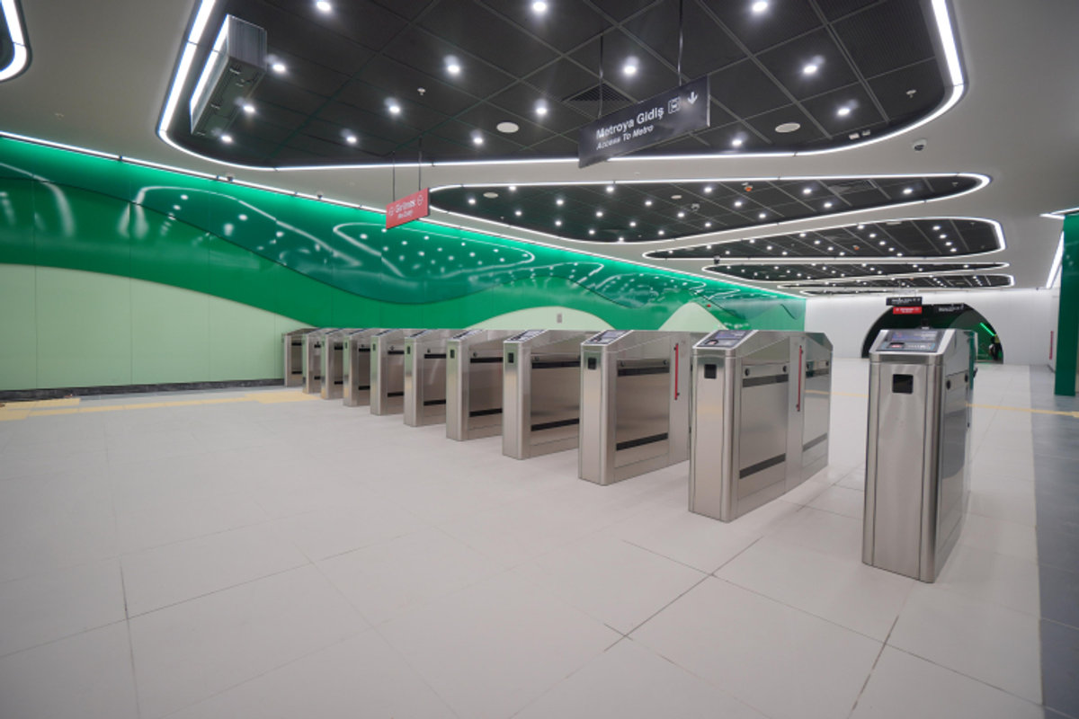 Halkalı–İstanbul Havalimanı Metro Hattı · İstasyon görünümü